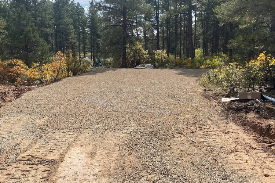 service land grading work