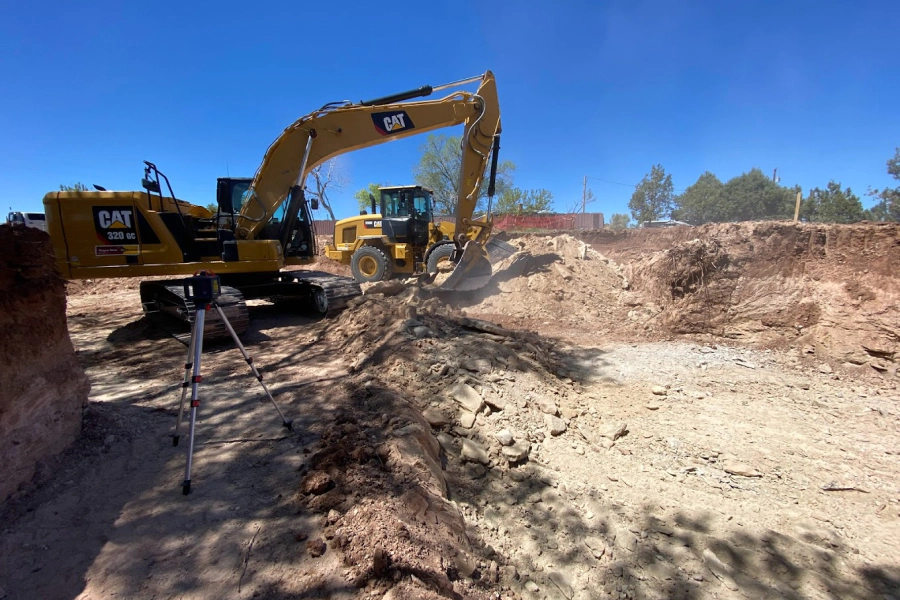 service site preparation work